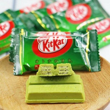 Hiszem, talán zöld Kit Kat milyen ízű? / Fotó: wenzhousupermercados.com
