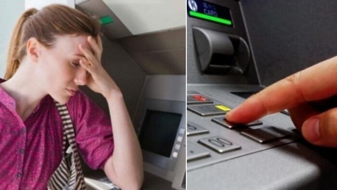 Hogyan vissza a kártyát, ha az ATM „megette”, és végül hung