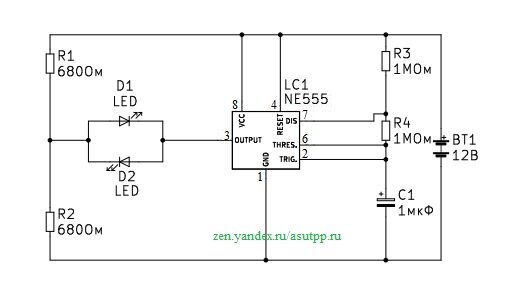 A LED-ek áramkörkapcsolás