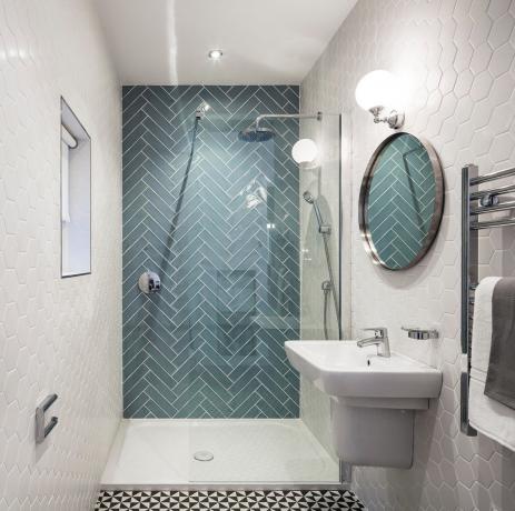 Nagyon kis fürdőszoba: 7 tervezési ötletek