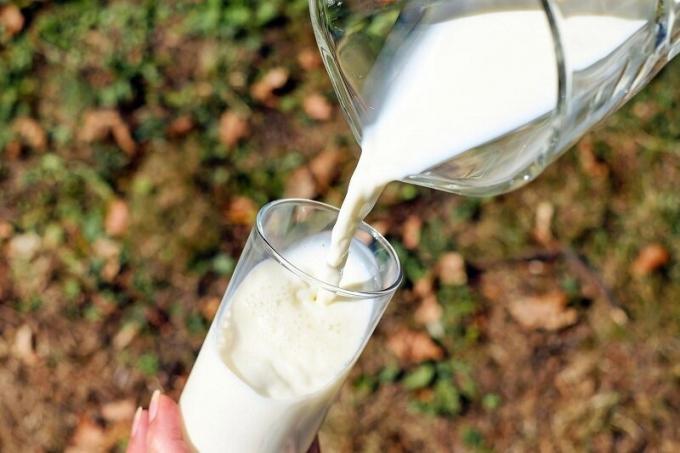 Előnyök Garden tejet. Illusztráció egy cikket használt nyílt forráskódú