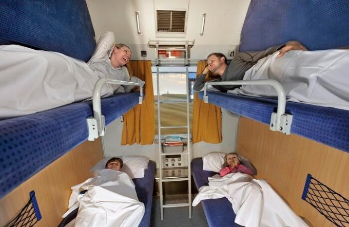 Sleeper a távolsági vonatok (Kanada).