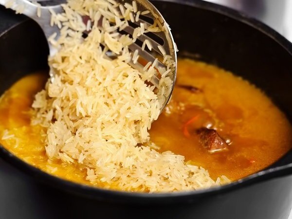 Főzni tökéletes rizs, rizs kása és nem hússal. Saját recept