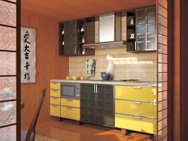 Japán stílusú konyha (44 fotó) - egyensúly és harmónia