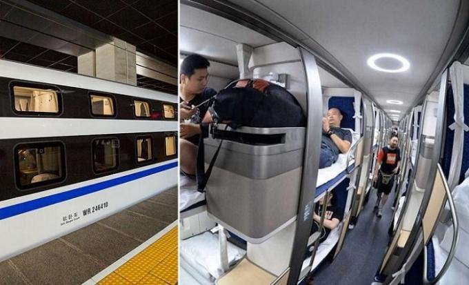 Kína elindított egy hosszú távú éjszakai vonat sorrendben.