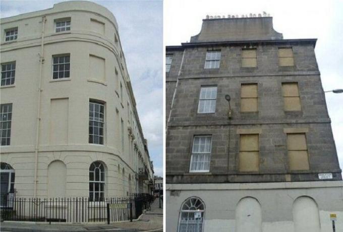 Miért Angliában történelmi épületek, mint a windows immured