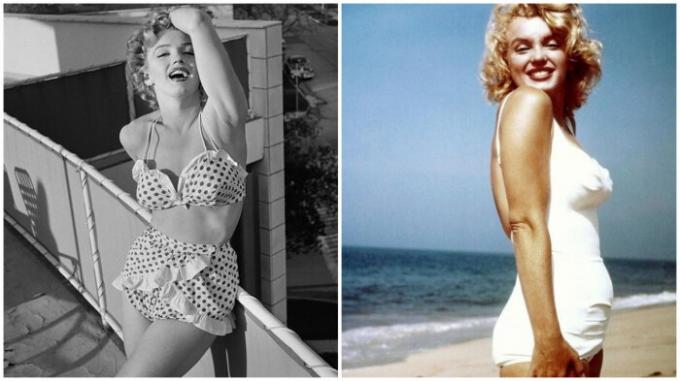 Még Marilyn Monroe nem mindig jár a bikini ...