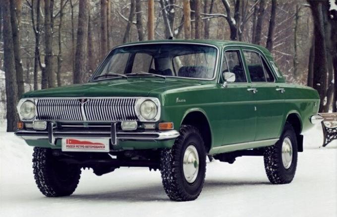 „Hét” ritka GAZ-24 „Volga”, amely soha nem esik kezébe közönséges szovjet állampolgárok