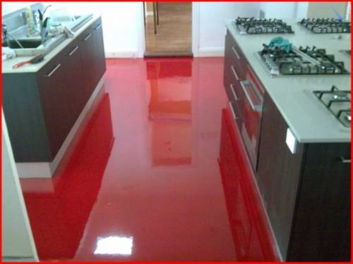 Így néz ki a vörös padló