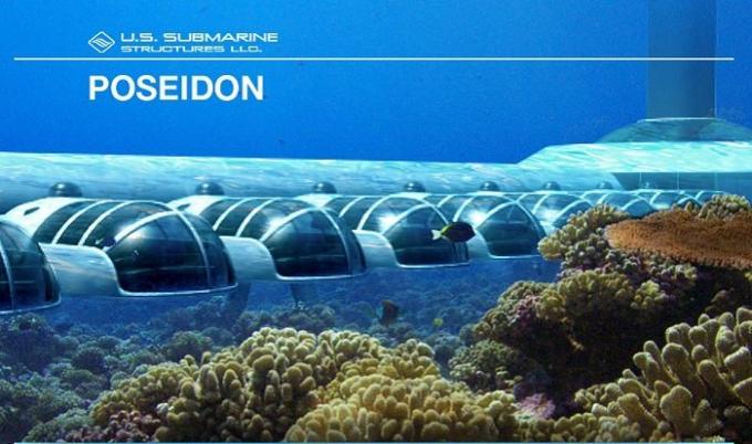 Poseidon alatti Resort - víz alatti szobákban. | Fotó: hotel-r.net.