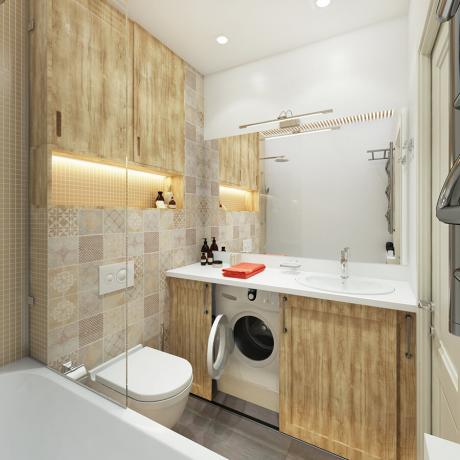 5 okos tervezés kis fürdőszobák