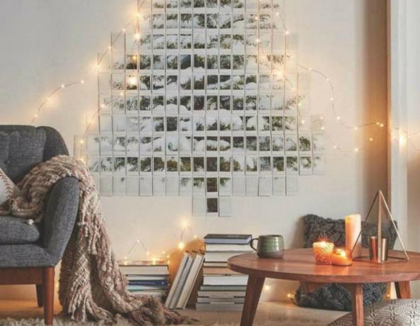 Mit lehet cserélni a karácsonyfa: 15 legszokatlanabb lehetőségek