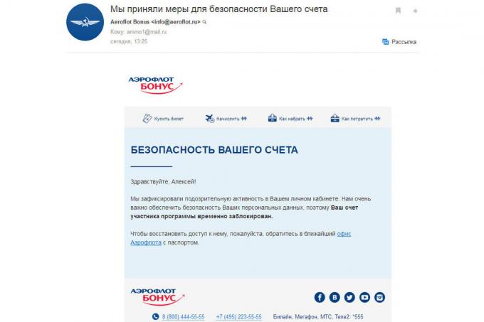 Aeroflot-Bonus: Sberbank és az orosz posta pihenni