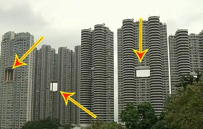 Miért épít Hong Kong „lyukas” felhőkarcolók