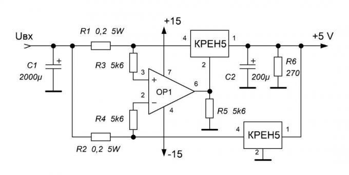 Párhuzamos kapcsolás chipek és hasonló K142EN5A