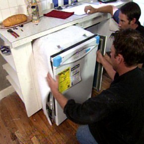 hová tegye a mosogatógépet egy kis konyhában