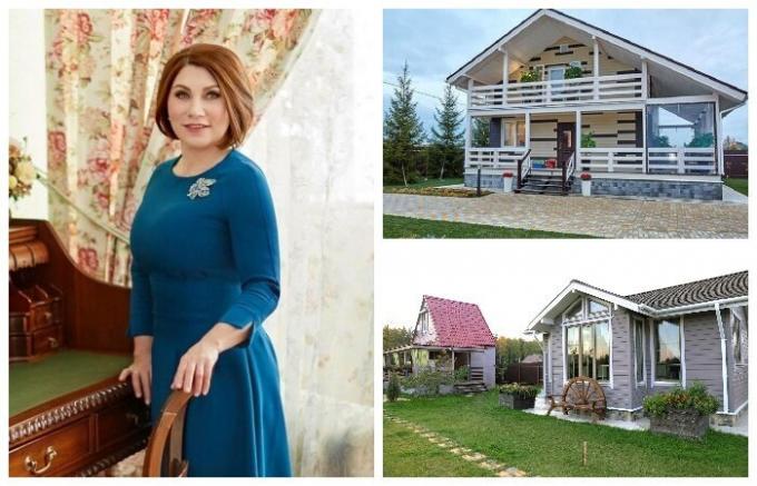 Az év folyamán a közös erőfeszítések sikerült felépíteni egy vidéki rezidencia a családnak Rosa Syabitova.