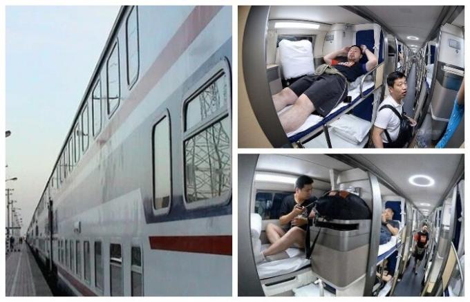 Egyfajta alvó az a nagy sebességű vonat (Kína).