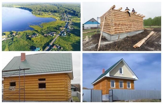 Az ébredés a falu Sultanov már elkezdődött (Cseljabinszk régió).