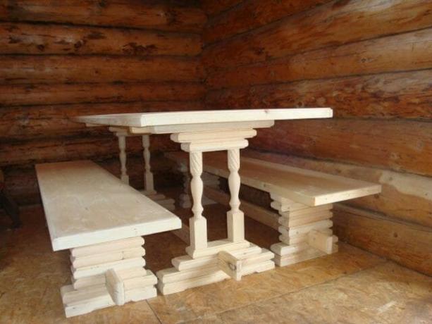 Fürdő bútorok fából