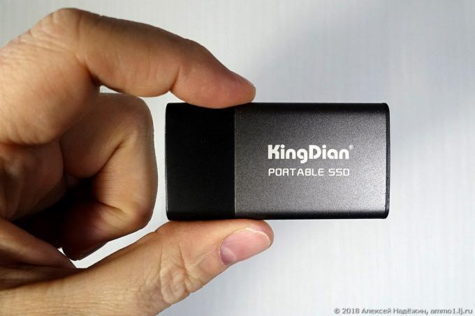 Külső SSD-meghajtó KingDian Portable SSD