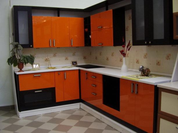 Fekete és narancssárga konyha (53 fotó), barkácsolás: utasítások, fotó és videó oktatóanyagok, ár